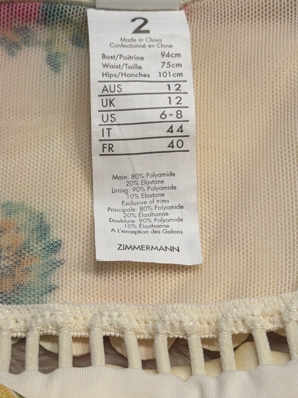 ZIMMERMANN Honour Halter Tie One Piece Swimsuit - Picture 17 of 17